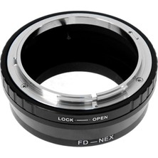 Ayex Canon FD Lens Adaptörü Sony E Mount ve Nex Uyumlu Manuel Odaklama Özelliği