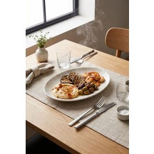 Bonna Porselen Galata Moove Oval Tabak 25 cm