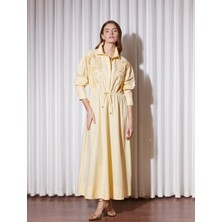 Missemramiss  Missemramiss 5210 Ivory Flom Dress Elbise