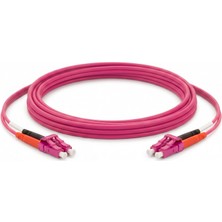 Alfafonet Lc/pc-Lc/pc Multimode Om4 Dupleks 2 Metre Fiber Patch Cord