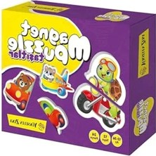 Odea 12-36 Ay Ilk Magnet Puzzle Taşıtlar Aktivite Kitabı, 978-625-7632-74-4