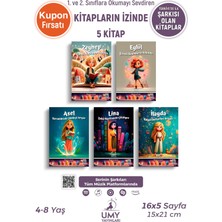 UMY Yayınları Kitapların Izinde - İsme Özel 1. Sınıf ve 2. sınıf Çocuk Kitabı Serisi - 5 Kitap