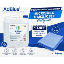 Polisan AdBlue 10 Litre AUS 32 – ISO 22241 Uyumlu VDA Lisanslı Dizel Egzoz Emisyon Sıvısı