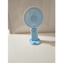 Arell Teknoloji Masaüstü Stantlı 3 Kademeli Taşınabilir Mini Fan Şarjlı El Vantilatörü