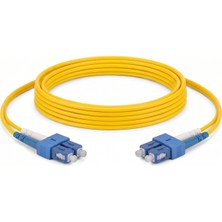 Alfafonet Sc/upc-Sc/upc Singlemode Dupleks 3 Metre Fiber Patch Cord