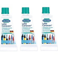 Dr. Beckmann Leke Canavarı Tükenmez Kalem & Mürekkep Leke Çıkarıcı 50 ml X3 Adet – Kumaşlarda Kalem Lekelerine Etkili Çözüm