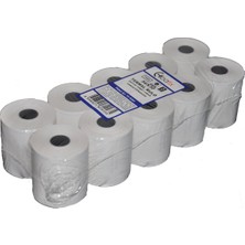 Bafix 10 Lu Termal Rulo 56X30 mt Beyaz Renkli Fotokopi Kağıtları 1 Paket