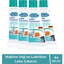 Dr. Beckmann Yağ, Katran ve Lubrikan Lekesi Için Profesyonel Leke Sökücü 4’lü Set 4×50 ml