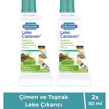 Dr. Beckmann Çimen, Toprak ve Kozmetik Lekesi Karşıtı Profesyonel Leke Sökücü Set 2×50 ml