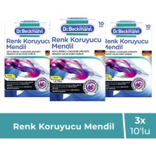 Dr. Beckmann Koyu Renk Çamaşırlar Için Renk Koruyucu Mendil 3×10’lu