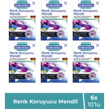 Dr. Beckmann Koyu Renk Çamaşırlar Için Renk Koruyucu Mendil Seti 6×10’lu