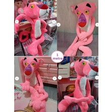 Oyuncak SahiliPembe Panter 100cm Pınk Panther Peluş Tam 1 Metre Hediyelık Oyuncak Harika Sıcacık Kadife Kumaşlı Büyük Boy