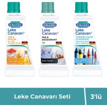 Dr. Beckmann Leke Canavarı Yağ, Ter ve Kalem Lekeleri Seti 3’lü