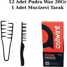 New Estela Mucizevi Tarak & Ostwint Profesyonel Saç Şekillendirici Pudra Wax 20GR X12 Adet