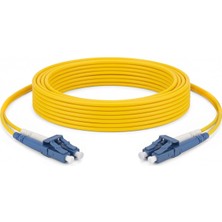 Alfafonet Lc/upc-Lc/upc Singlemode Dupleks 5 Metre Fiber Patch Cord