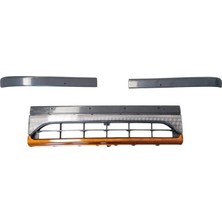 Bzt Mitsubishi Canter- FE635/659- 98/06; Ön Panjur Sarı/beyaz Reflektörlü Klipsiz Mitsubishi MC139308