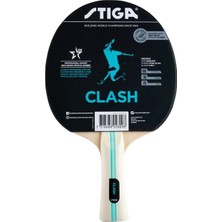 Stiga Stıga 1210-5718 Clash Masa Tenisi Raketi Raketler Siyah-Kırmızı