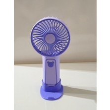 Arell Teknoloji Masaüstü Stantlı 3 Kademeli Taşınabilir Mini Fan Şarjlı El Vantilatörü