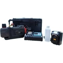 General Artiko Vakum Pompa Şarjlı 2VI-1DLİ 2cfm DC18V 200W Tek Akülü (Çantalı)