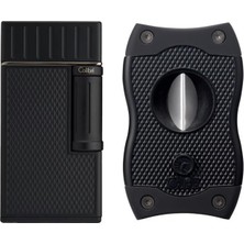 Colibri Julius Çakmak & Sv-Cut Siyah Premium Puro Seti - Clb-3