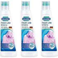 Dr. Beckmann Fırçalı Leke Çıkarıcı 250 ml X3 Adet – Giysi ve Kumaşlarda Zorlu Lekelere Etkili Çözüm