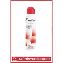 Hace Bazaar Emotion Romance Kadın Vegan Deodorant 150 ml Hızlı Kurur, Leke Bırakmaz