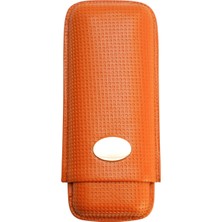 Cohiba Taba Desenli Ikili Deri Puro Kılıfı