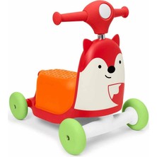 Skip Hop Zoo Tilki Bisiklet 184350 Kırmızı Renkli Eğlenceli Model 2-4 Yaş İçin Motor Becerileri Geliştirir