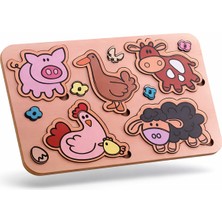 Ahşap Puzzle Oyuncak