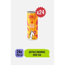 ODDLY Yenilenmiş Şeftali & Rooibos Ice Tea 250 Ml  24 lü