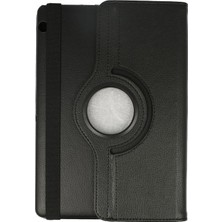 Marsilyan™- Huawei Mediapad T3 10 / 9.6 Kılıf 360 Tablet Deri Kılıf - Siyah