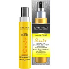 John Frieda Sarı Saçlara Isıya Dayanıklı Renk Açıcı Sprey 100 ml Parlaklık Verici Etki