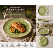 Bonna Porselen Therapy Gourmet Düz Tabak 21 cm