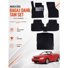 E-BİZ Mercedes Benz-Clk-Cabrio-Coupe (2002-200 Araca Özel Eva Oto Paspas Seti Topukluk Bagaj Dahil Tam Set