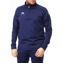 Raru Ablas 2XL Lacivert Antrenman Eşofmanı Erkek Nefes Alabilir Kumaş Slim Fit Konfor