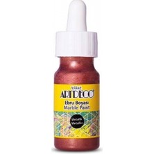 Artdeco Damlalıklı Metalik Ebru Boyası 30ml Bakır / 17B28
