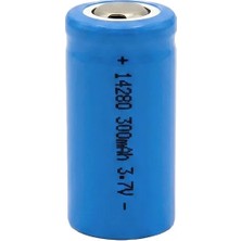 Efcell Puntalamaya Uygun 14280 300MAH 3.7V Düz Kafa Lityum Pil
