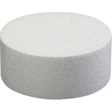 YEDİTEPEOSMANLI 10 x 10 cm Strafor Maket Pasta Düğün ve Doğum Günü İçin 1 Adet