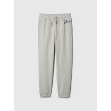Gap Erkek Çocuk Gri Relaxed Logo Jogger Eşofman Altı