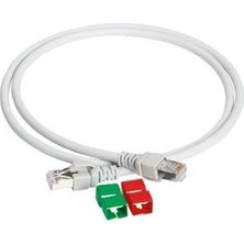 Schneider Electric Actassi 550MHZ CAT6A S/ftp Lszh 5 Metre Gri Internet Bağlantı Kablosu (VDIP185X46050)