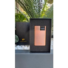 Cohiba Puro Çakmağı Perde Alev / Roze Gold