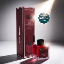 Gül Kokusu 100 ml Bambu Çubuklu Oda Kokusu – Klasik ve Romantik Bir Ferahlık