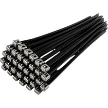Gwest Pvc Mtl 370 St Pvc Kaplı Paslanmaz Çelik Kablo Bağı 370X4.6 mm 100 Adet
