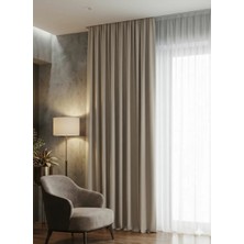 Miabella Home Mr.stock Blackout Işık Geçirmez Güneşlik Fon Perde Tek Kanat  - 12189