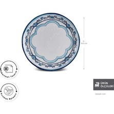 Karaca Blue Harmony Melamin Servis Tabağı 26,5 cm