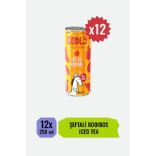 ODDLY Yenilenmiş Şeftali & Rooibos Ice Tea 250 Ml 12li