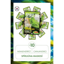 Dermal Nem Bombası ve Canlandırıcı Tüm Cilt Tipleri İçin Superfood Spirulina Maskesi 25 gr 10  Adet