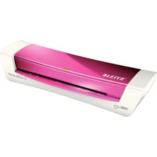 Leitz iLAM L-7368 Home Office A4 Laminasyon Makinesi Pembe 1 Dakika Isınma Süresi ile Hızlı Laminasyon