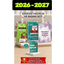 4 Ten 5 E Hazırlık Kitabı + 5. Sınıf 1. Dönem Yazılı Notları ve Deneme Seti