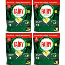 Fairy Hepsi Bir Arada Bulaşık Makinesi Deterjanı Kapsülü/tableti 240 Yıkama 60X4